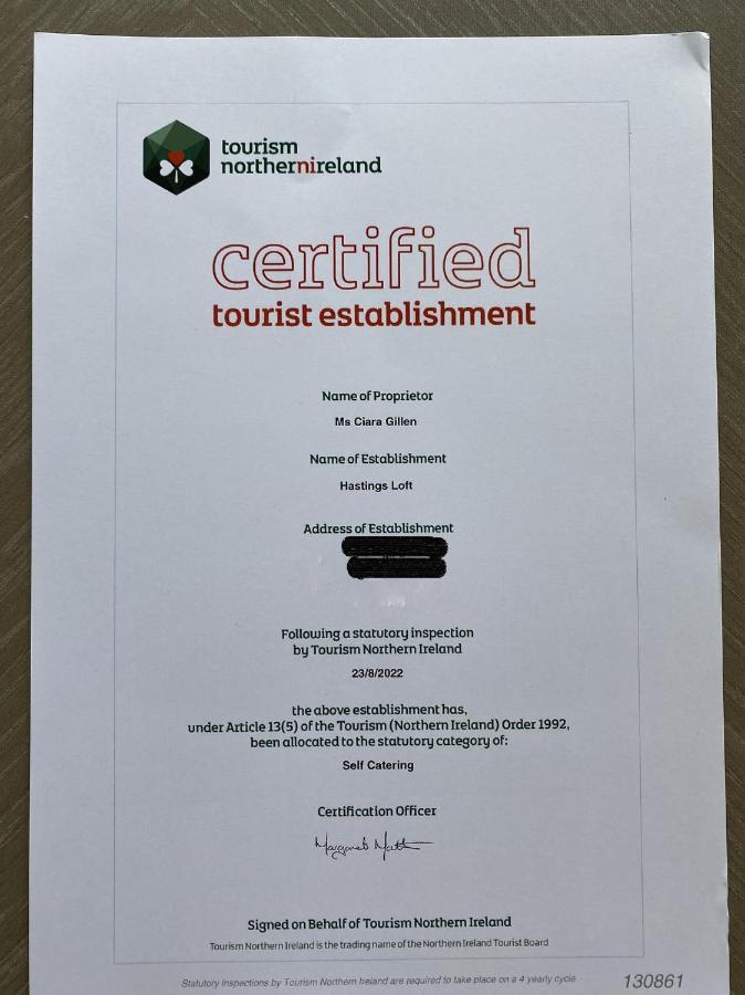 Hastings Apartments Extra Large Self Catering Apt Tourism Certified Free Parking Wifi เบลฟาสต์ ภายนอก รูปภาพ